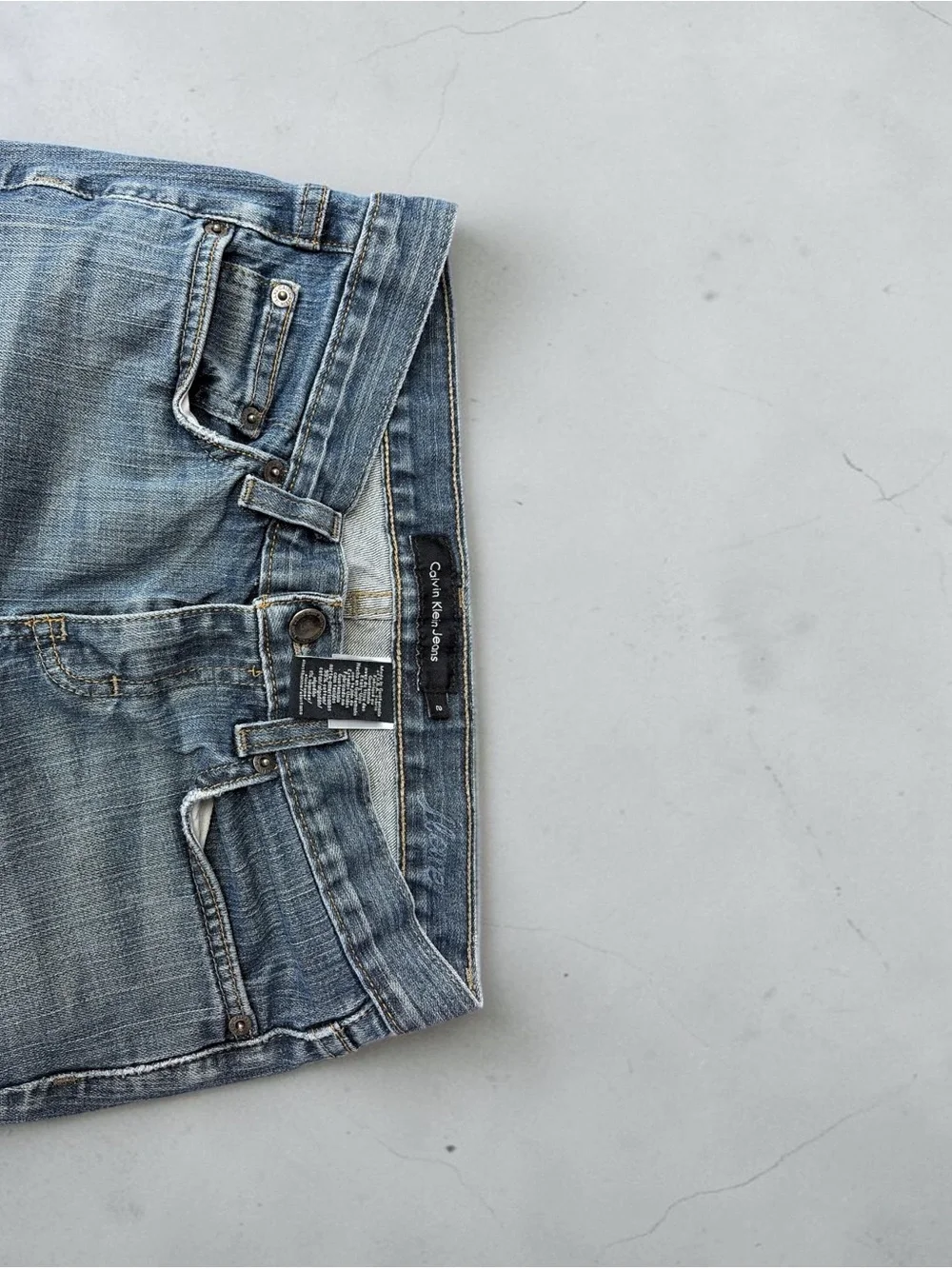 Calvin Klein Women's lowrise Y2K Jeans
